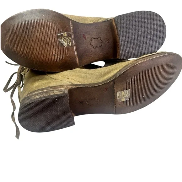 Free People Cambridge Wrap Leather suede Boots brown size 39 - Picture 9 of 16